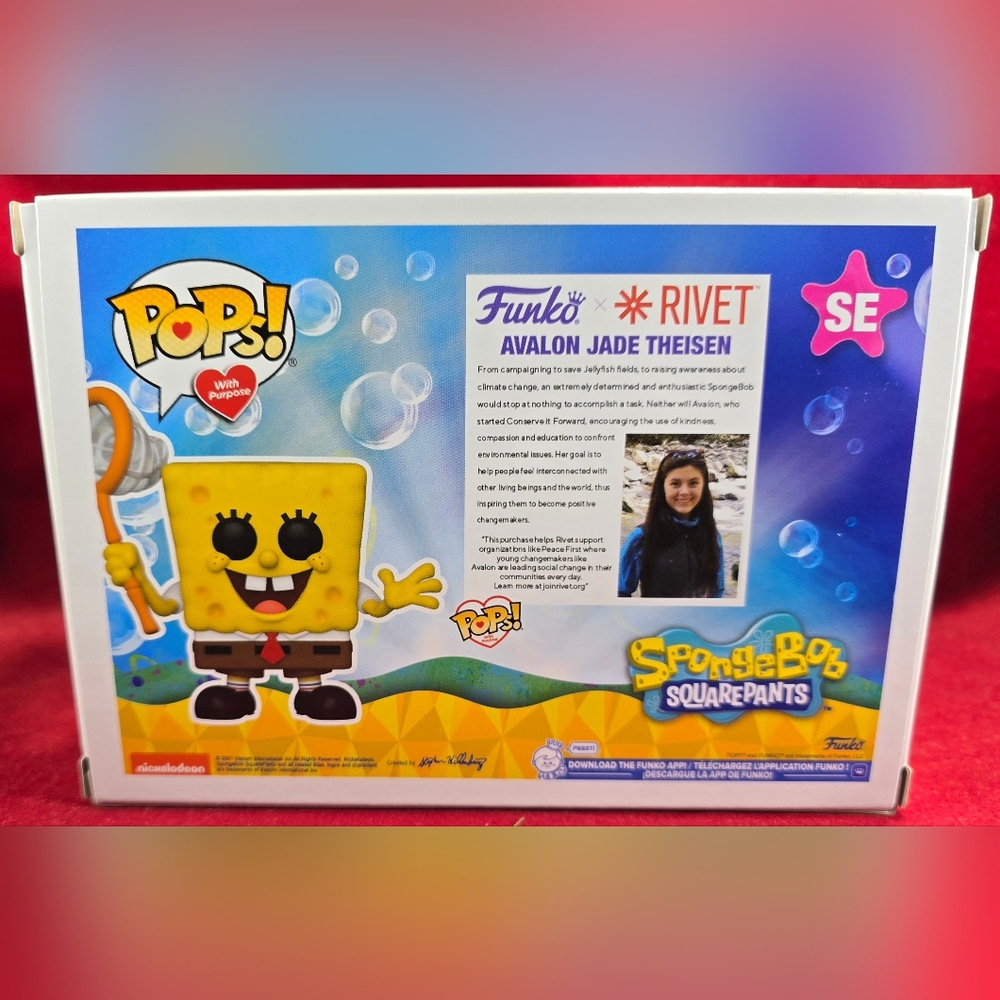  Spongebob Squarepants Funko #9 (Nib) With Pop Protector - Picture 7 of 7